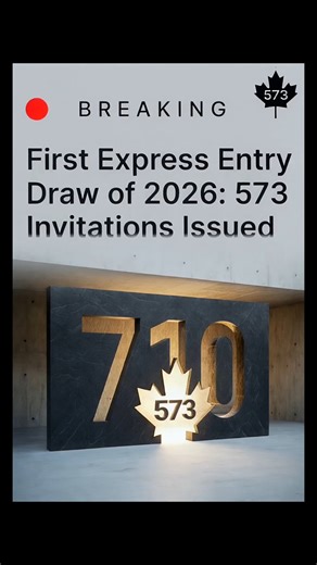 🇨🇦 Canada Immigration Data Tracker on Instagram: "🇨🇦 Canada Holds First Express Entry Draw of 2026 📄 Skilled Workers Remain a Priority Canada has launched its first Express Entry draw of twenty twenty-six, issuing invitations to apply across multiple categories. Immigration authorities continue to prioritize skilled workers while adjusting intake levels under reduced immigration targets. The draw offers key insight into evolving CRS score thresholds and selection trends, helping prospective