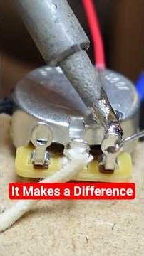 Which Pots You Use Can Make a HUGE Difference #guitar #bass #fender #gibson #stratocaster #lespaul