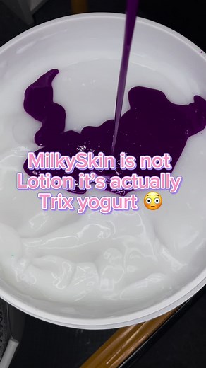 Showing you how to make homemade 90s inspired trix yogurt 💜✨!! #viral #destineecosmetics #trixyogurt #foryou #fyp
