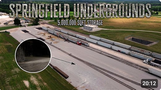 SpringField Underground - Inside the Underground City Where 700 Trucks Come and Go Every Day