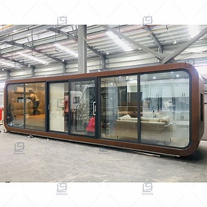 [Hot Item] Modular Holiday Homes Prefabricated Cabins Leisure Space Pods Camping Apple Pods