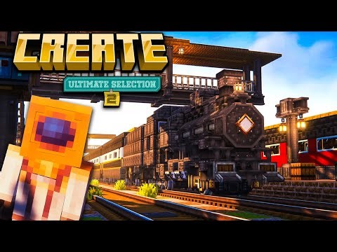 Satisfactory Pioneer Lands In Minecraft Create - Day 2