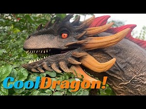 Dragon | we make a dragon shoulder puppet! It's really cooooool!!! | with production process