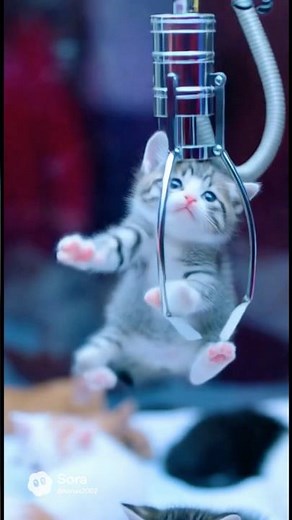 Kittens in the Claw Machine!