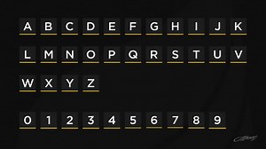 Airport Font Animated [After Effects Template]