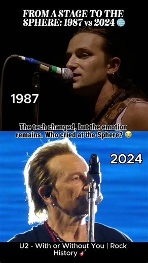 U2: Stage vs The Sphere (1987 vs 2024) 🌐
