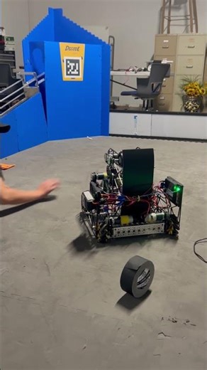 Prototype bot shooting test #firsttechchallenge #ftc #robotics