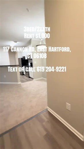 3bed/2bath available now DM!!#fyp #virall #connecticut #3bedroom #easthartford