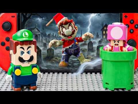 Lego Zombie Mario…Luigi & Toadette Must Break the Curse! 🧟🔥