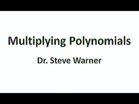 Multiplying Polynomials - ACT and SAT Preparation | Steve W.