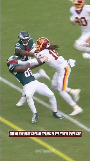One Of The Best Special Teams Plays You'll Ever See 😱