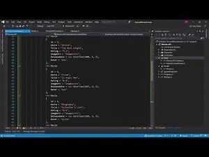 7 Seeding In Memory Database with Entity Framework Core