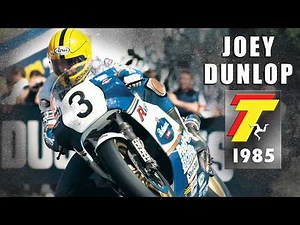 Joey Dunlop Wins the Isle of Man TT 1985 Senior Race
