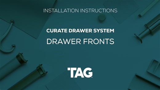 TAG: CURATE Install - DRAWER FRONTS