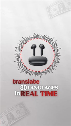These earbuds can translate 30 languages instantly #shorts