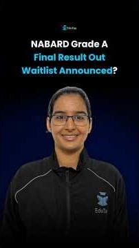 NABARD Grade A 2025 Final Result Out | Waitlist Announced by NABARD