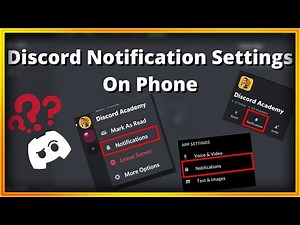 Discord Notifications on Mobile