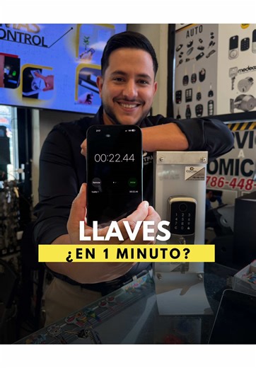 Es MENTIRAS ‼️ ¿Llaves en 1 minuto? ¡Nosotros lo hacemos en solo 20 segundos! Rápido, preciso y con acabado profesional 🔑 👉El mejor precio la mejor calidad Somos Central Locksmith, tu cerrajero de confianza en Miami 👇 Ven o llámanos no te arrepentirás ! , 📍4179 nw 107 ave Miami fl 33178 📲7864487552 #fyp #parati #viral #locksmith #miami