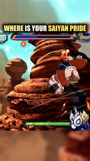 A SAIYAN DOESN'T LOSE HIS PRIDE #dragonball #shorts #anime