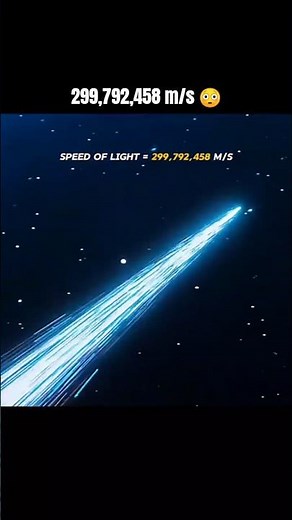 The Speed of Light Is Absolutely Insane 🤯⚡ #space