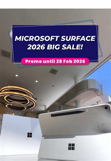 Microsoft Surface Pro 12-inch Memperkenalkan Microsoft Surface Pro 12” — dibina untuk produktiviti moden yang lebih fleksibel. Reka bentuk 2-dalam-1 dengan pengalaman menaip yang lancar dan senyap, sesuai digunakan di pejabat mahupun ruang awam. Dilengkapi kickstand untuk kestabilan optimum serta keyboard yang boleh dipasang atau ditanggalkan pada bila-bila masa — lebih praktikal untuk kegunaan harian. Ingin gunakan mod tablet? Tanggalkan sahaja keyboard. Sesuai untuk membaca, melayari internet 