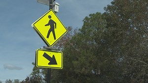 New pedestrian sign added to Destin intersection after tragic accident