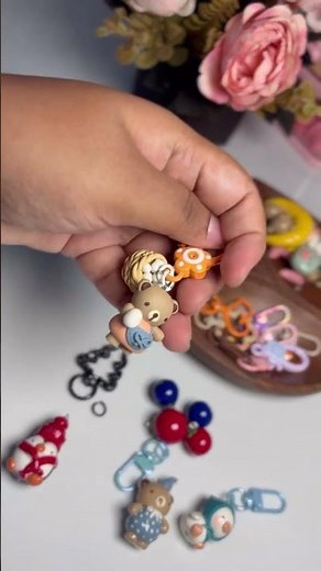 Polymerclay charms making #claycharms #smallbusiness #charmaccessories #claybusiness