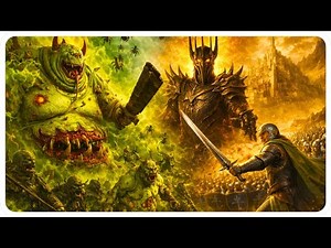 Gondor Under Attack! 2,500,000 Elves of Middle-earth vs 1,300,000 Chaos Forces & Mordor – Who Win?
