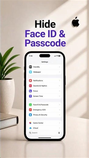 Hide Face ID & Passcode on iPhone! 🔒