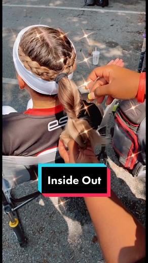 Gabby's Inside Out Braid Hair Tutorial