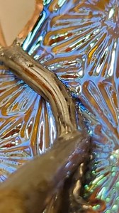29K views · 655 reactions | A super close-up look at soldering. The edge beading part was difficult to film!  #stainedglass #process #artprocess #soldering #satisfying #smooth | Samantha Ashley Glass | Facebook