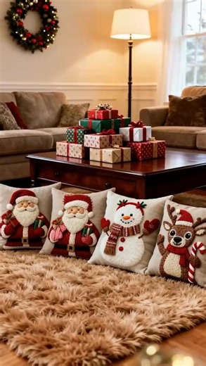 Verleihen Sie Ihrem Zuhause mit unseren bezaubernden Kissenbezügen eine warme Atmosphäre! 臨✨ Unsere festlichen Kissenbezüge bringen handgefertigten Charme und weihnachtliche Wärme in Ihr Zuhause. ️ Das weiche und angenehme Gefühl lässt Sie die schönen Momente genießen.  https://t.site/4hUWbsk | Hochen-punkt.de | Facebook