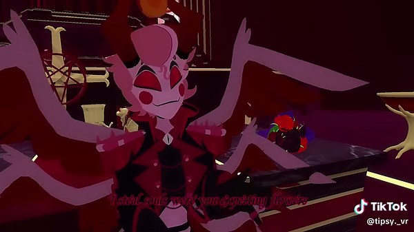 Exploring the Hazbin Hotel with Avi in VRChat