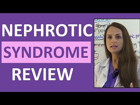Nephrotic Syndrome Nursing NCLEX Lecture on Pathophysiology, Treatment in Children (Pediatric)