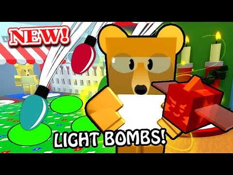 *NEW* OP BEESMAS BOMB LIGHTS & SCIENCE & RILEY REWARDS! | Roblox Bee Swarm