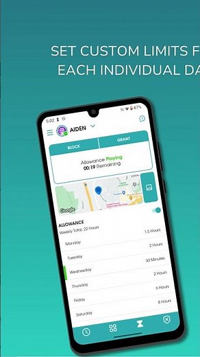 OurPact's Allowance Feature