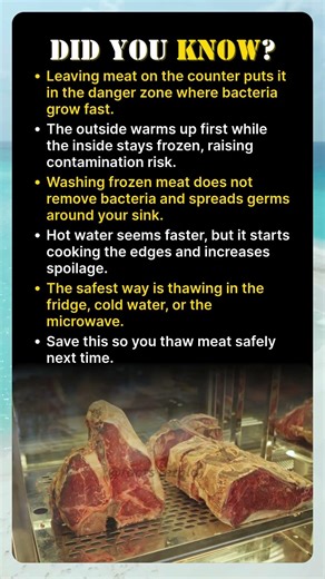 Are You Washing Meat Wrong?