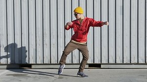 Dancing Man Funny Break Dance Happy Stock Footage Video (100% Royalty-free) 1063667329 | Shutterstock