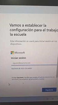 Creación de cuenta local en instalación de Windows 11