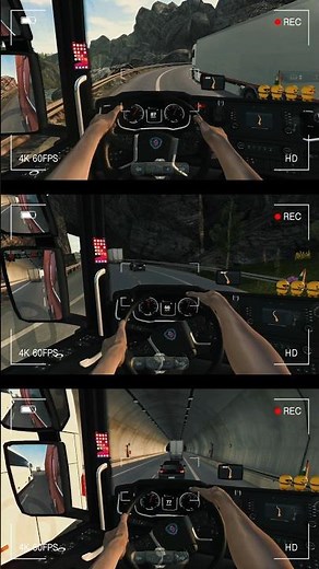 Scania truck driving 4K video | Truck Simulator Ultimate #game #games #truck #simulator #gameplay