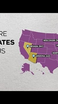 Why swing states play a key role in US presidential elections