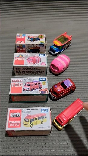 🚗Perfect Match! Tomica Cars & Their Boxes 📦 🌟Satisfying Toy Shorts #asmr #diecast #tomica #trending