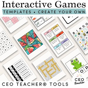 Templates for Game Boards