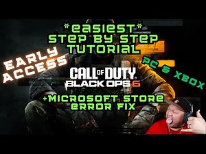 COD BO6 EARLY ACCESS PC & XBOX Full Tutorial EASIEST Step by Step Guide | How to Play Black Ops 6