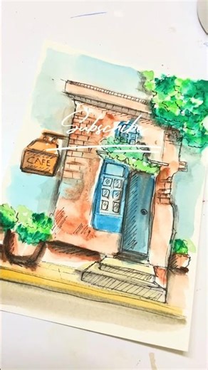 paint with me | watercolor | simple painting | beginner friendly tutorial