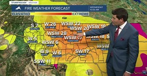 All the elements needed for a high fire danger will move into Montana