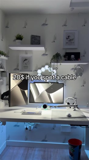 Spot a cable for 20$ #tech #gaming #gamingsetup #techtok #cablemanagement