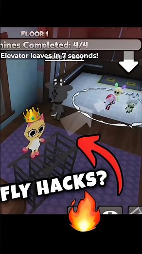 Scraps And Rudie Can Fly Into The Elevator In Dandys World New Update #roblox #dandysworld #update