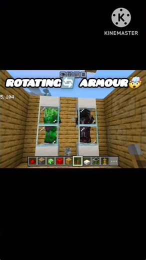 Rotating Armor Stand in Minecraft Bedrock 🔄😲 | Amazing Command Block Trick 🔧