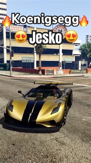 Overflod Entity MT (Koenigsegg Jesko) - GTA Online #shorts